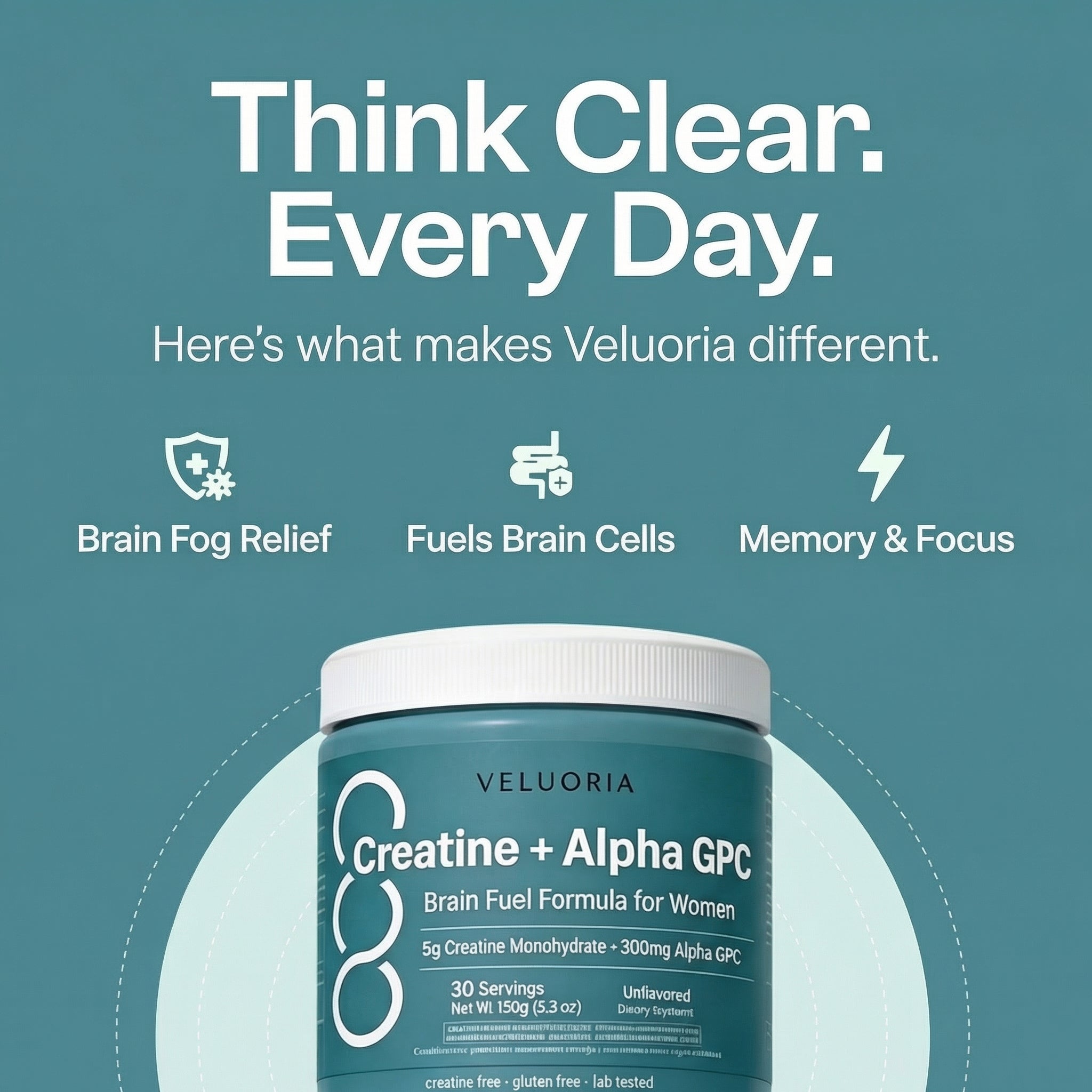 Veluoria™ Creatine with Alpha GPC