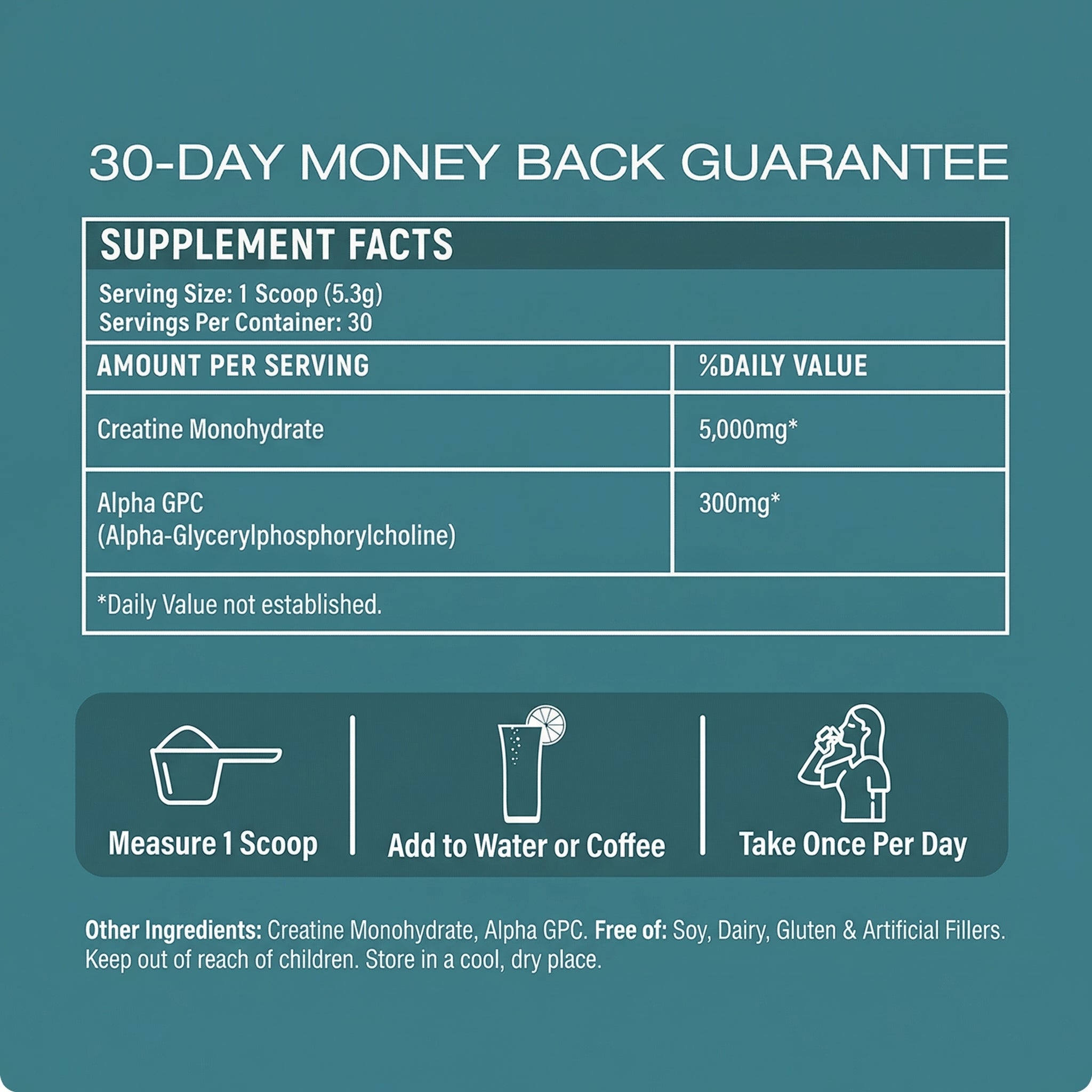 Veluoria™ Creatine with Alpha GPC